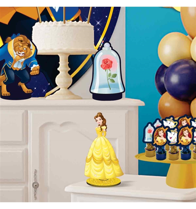 Guia Completo de Cores para Festa A Bela e a Fera: Amarelo