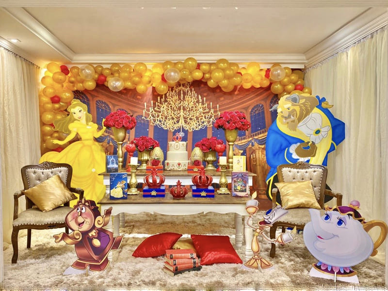 Onde Comprar Kits de Decoração A Bela e a Fera: Opções Prontas e Preços