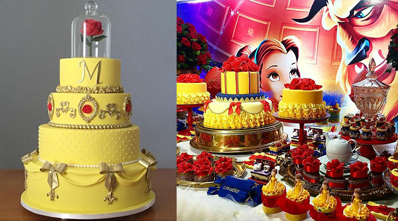 Guia Completo de Cores para Festa A Bela e a Fera: Amarelo