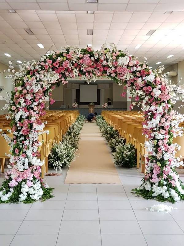 decoração altar igreja evangélica páscoa rústica