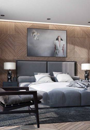 quarto cinza minimalista ou industrial qual escolher