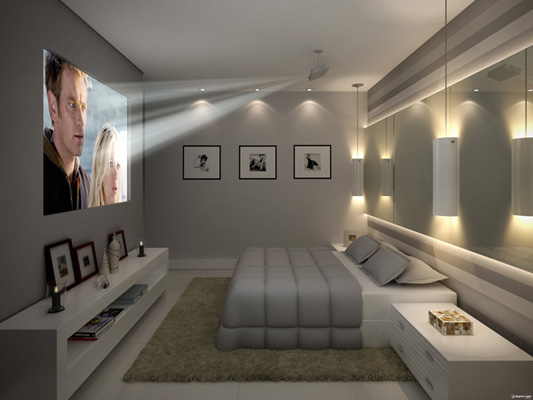 quanto custa decorar um quarto casal cinza moderno