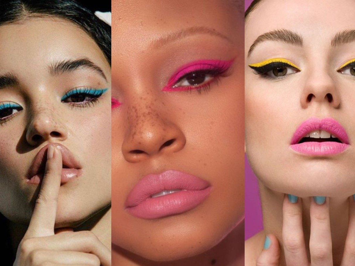 Como fazer o Foxy Eyes com delineado colorido