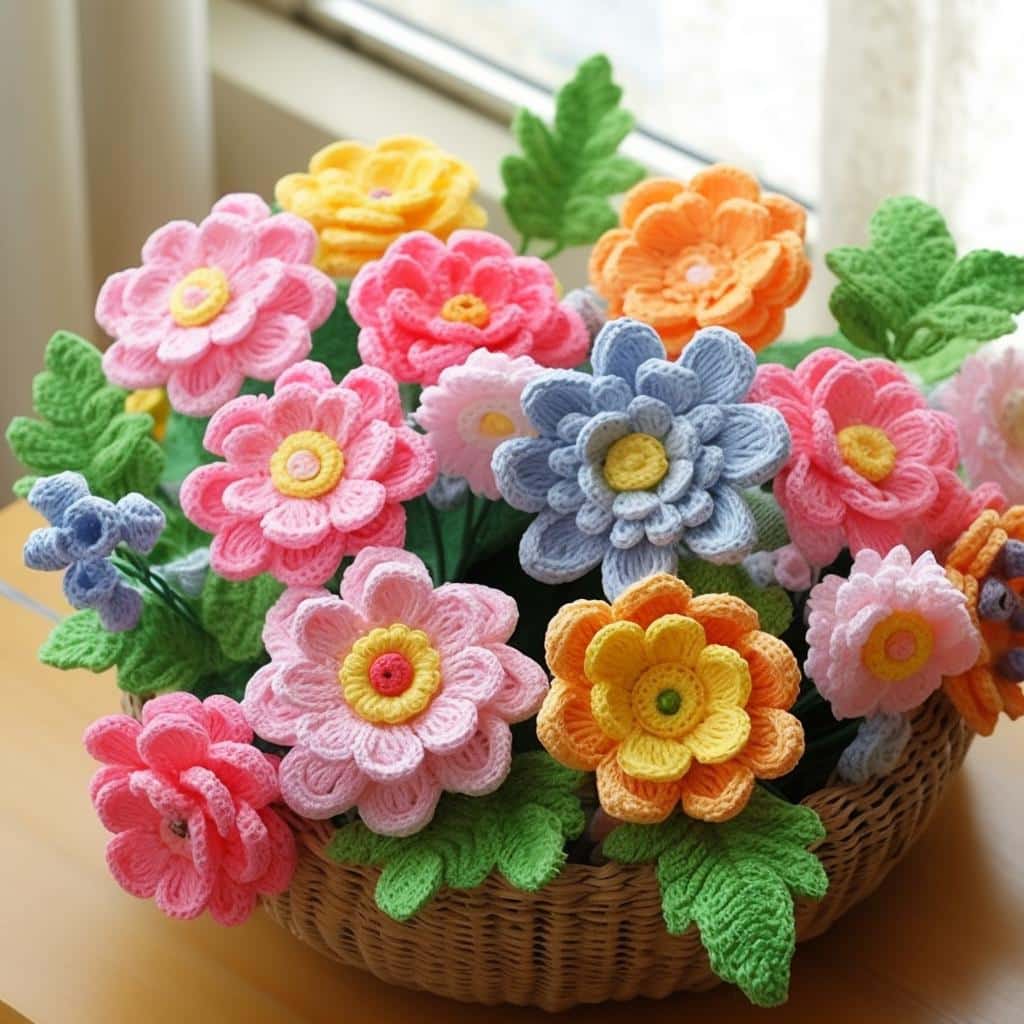 presente dia das mães crochê