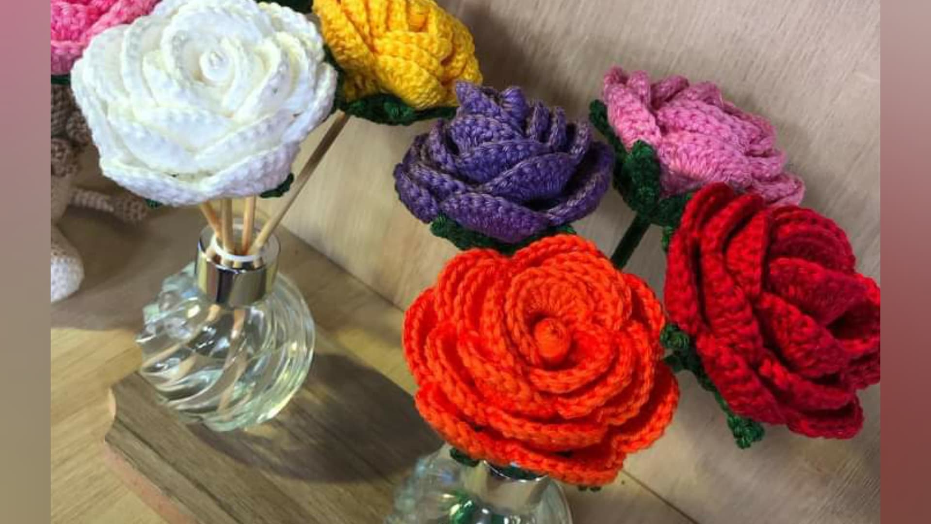 flores de crochê passo a passo