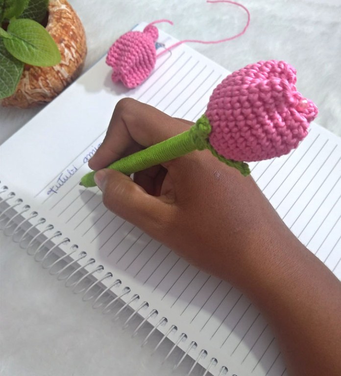 ideias de flor de croche para o dia das maes