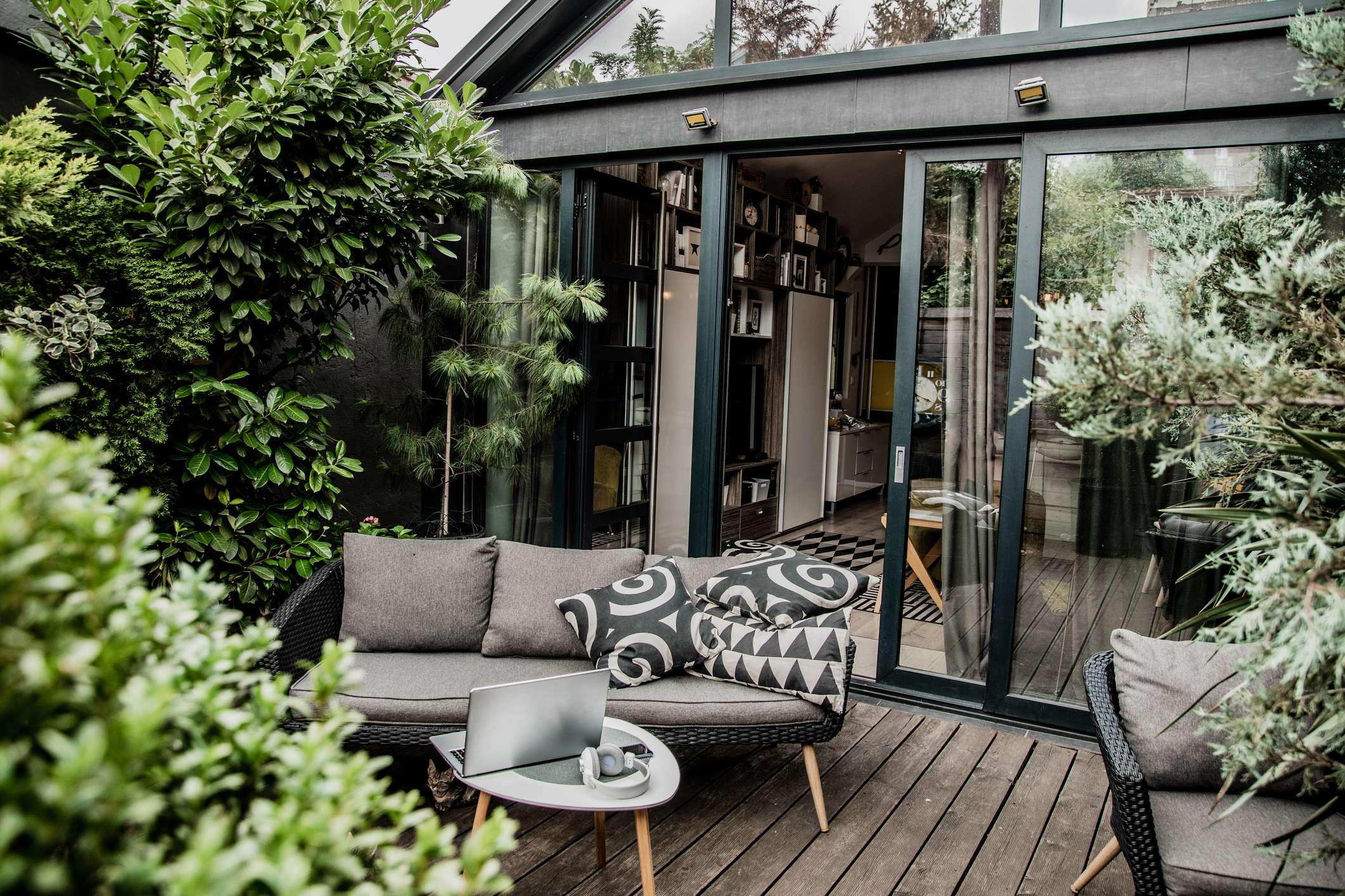 ideias de flores para jardim de inverno com pouca luz