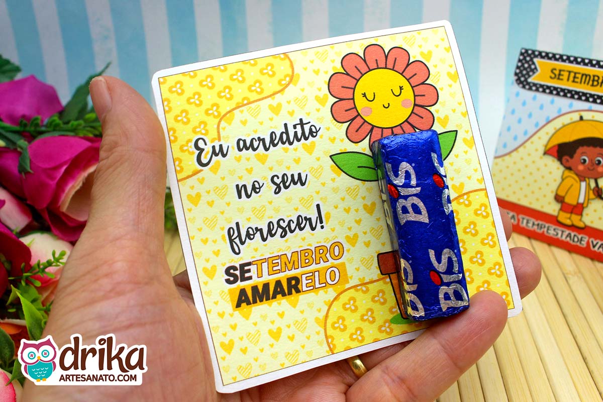 Marcadores de página criativos para o 7 de Setembro