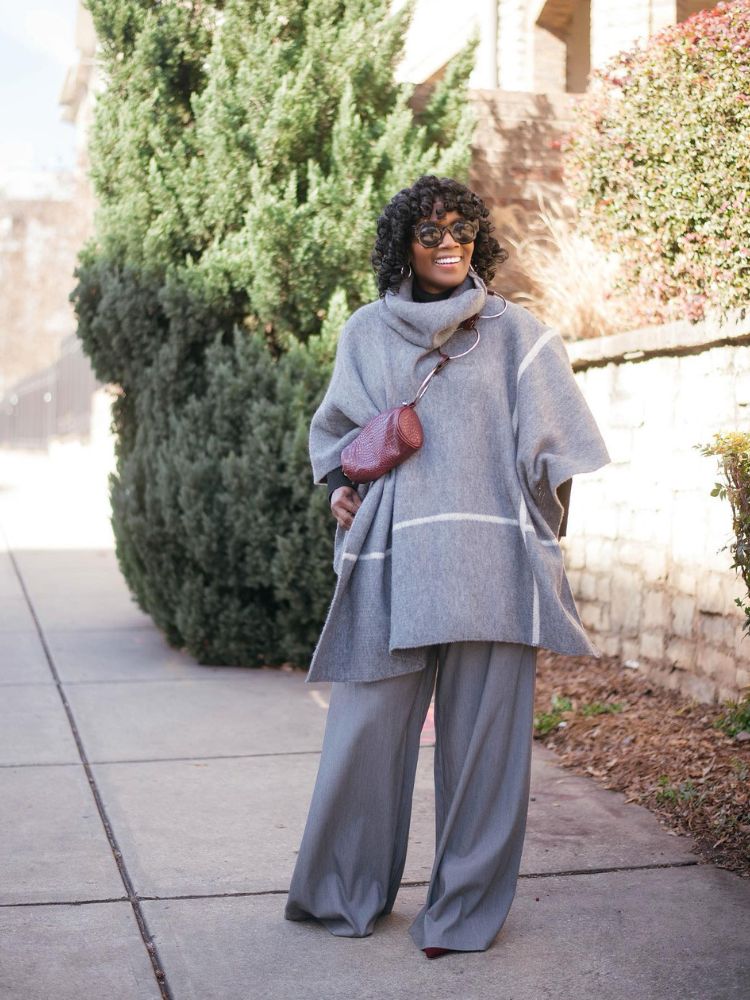 Tendências de ponchos para o próximo inverno