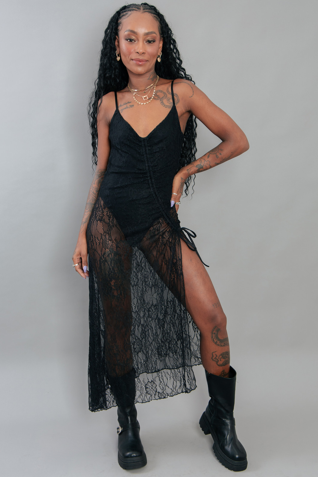 ideias de looks com body rendado