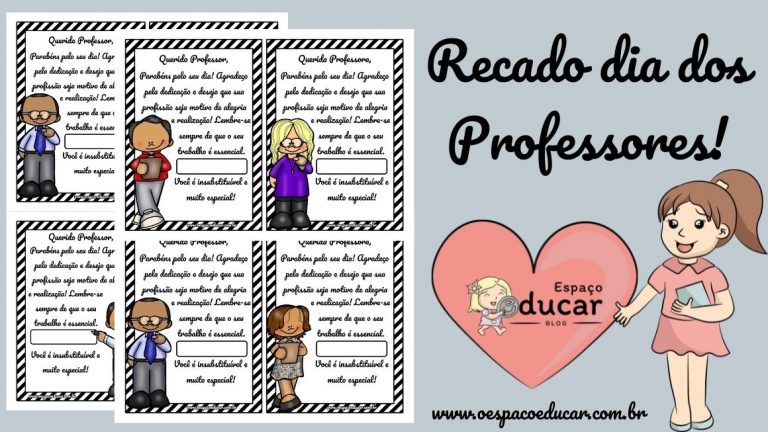 5 ideias de cartões criativos para o Dia dos Professores