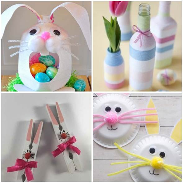 ideias de Páscoa com reciclados