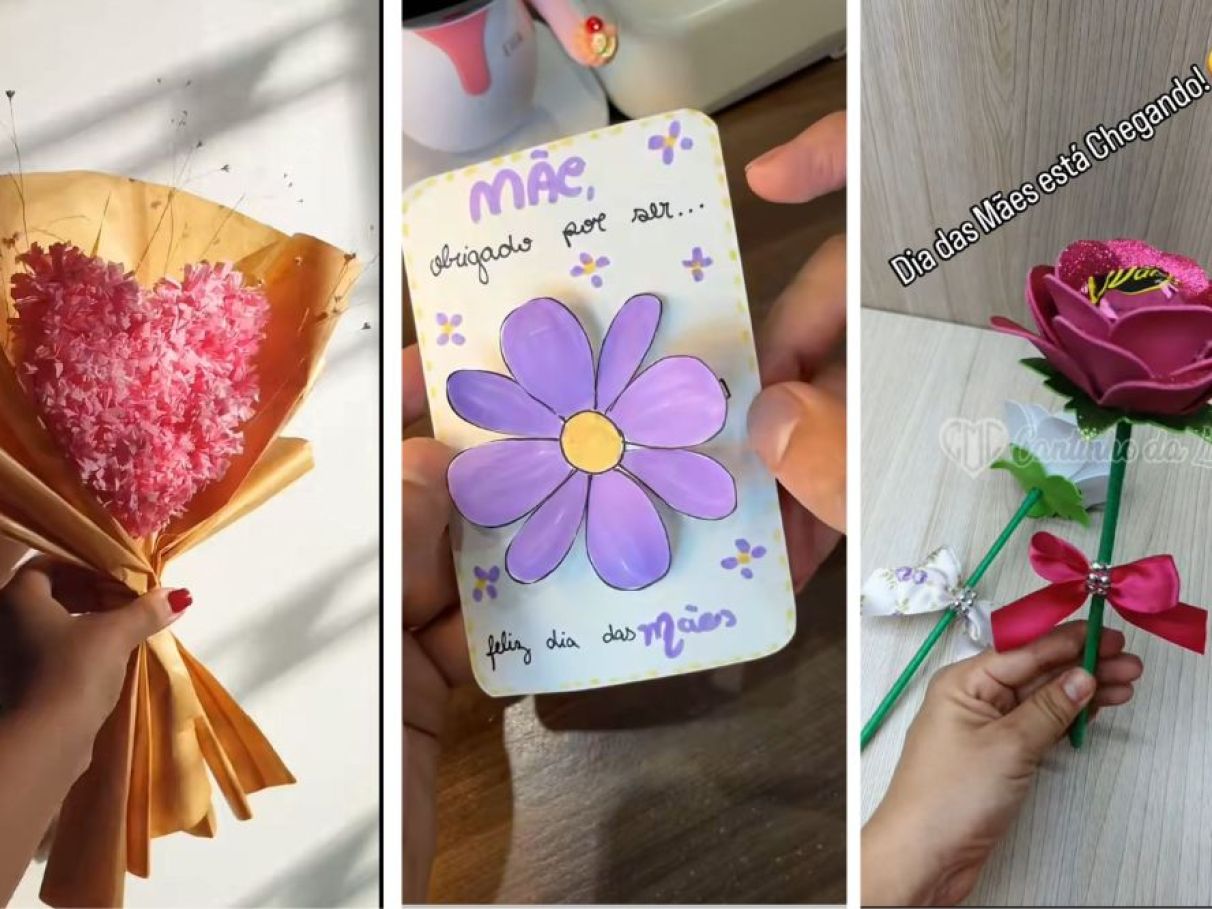 ideias de presente feito a mao para mae