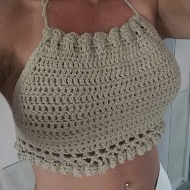 Receitas de crochê: Tops com Granny Squares passo a passo