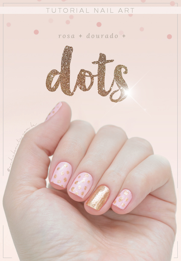 Outubro Rosa: Unhas Criativas com Glitter e Brilho