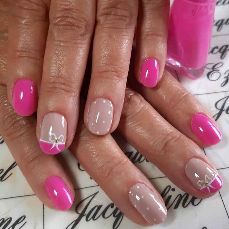 Como Fazer o Laço Rosa Perfeito nas Unhas: Passo a Passo