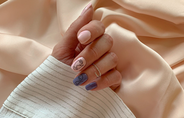 ideias de unhas decoradas para unhas pequenas