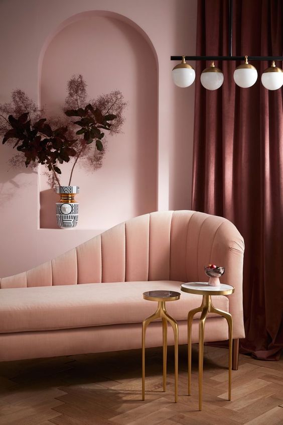 ideias decoração rose gold ambientes pequenos