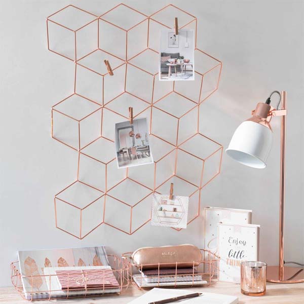 rose gold versus cobre decoração ambientes pequenos