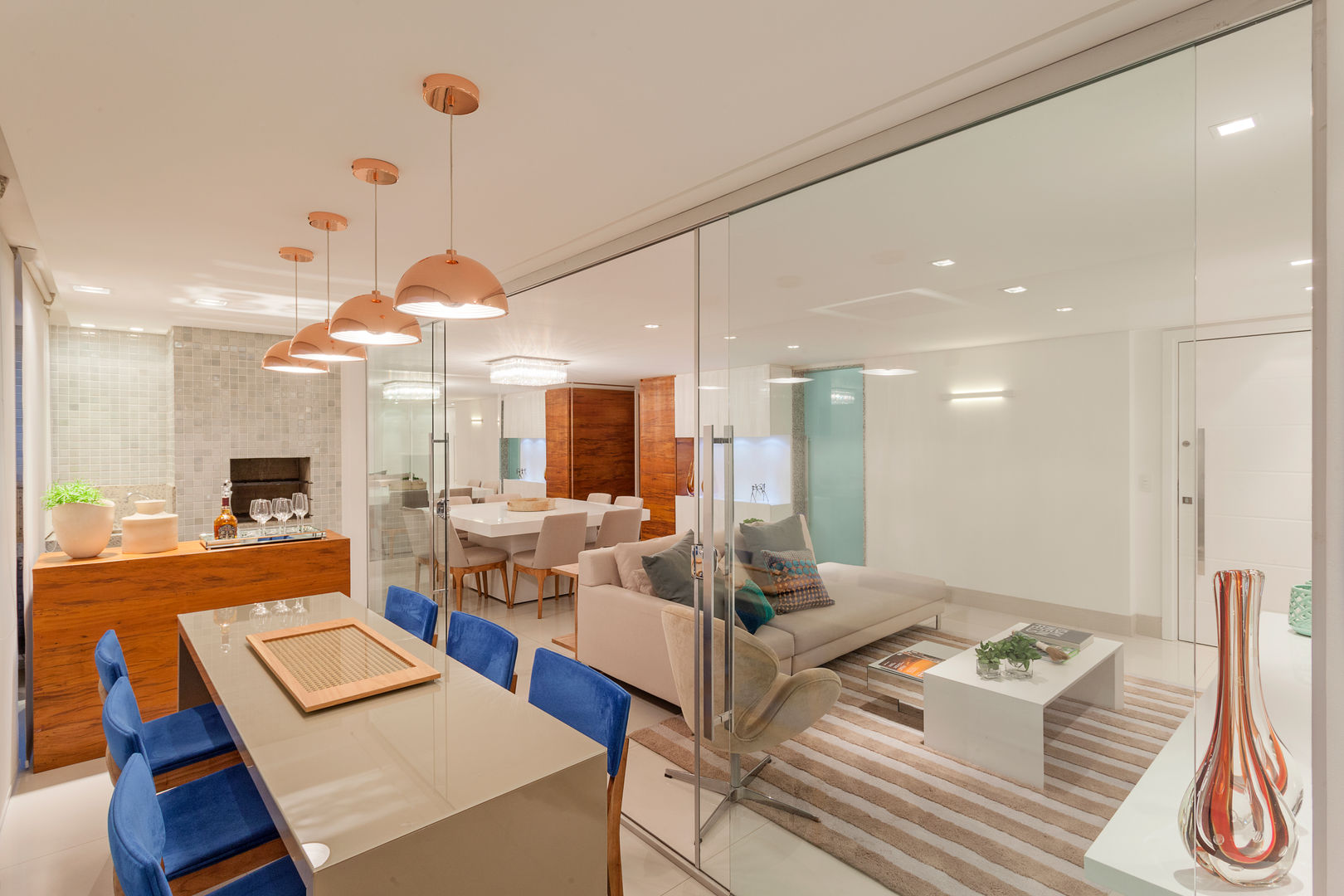 erros evitar decoração rose gold espaços reduzidos