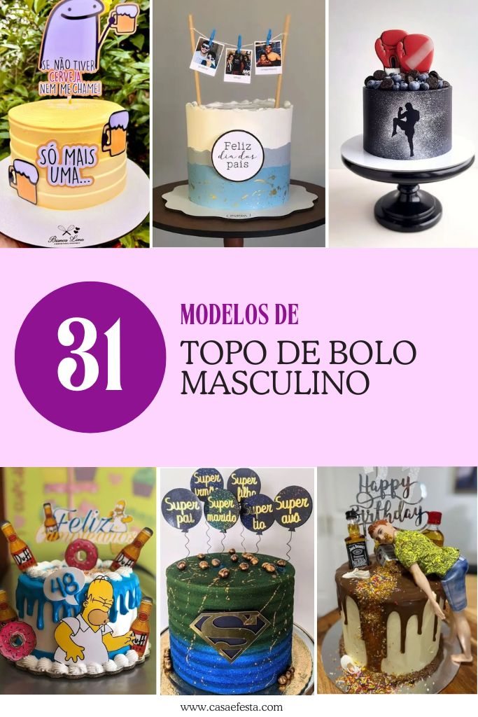 ideias e tipos de toppers de bolo decorado uma doce celebracao