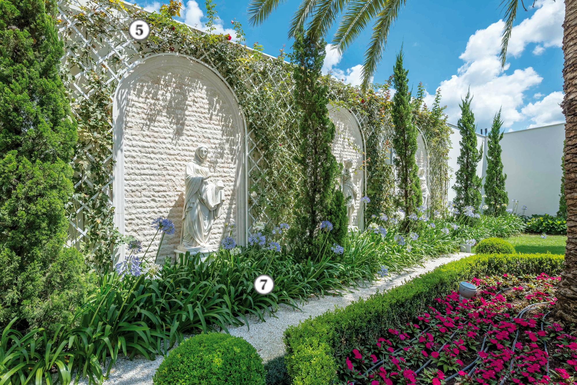 como fazer um jardim vertical estilo mediterrâneo