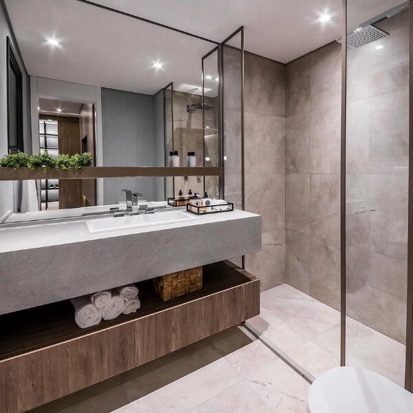 tendências banheiro 2025