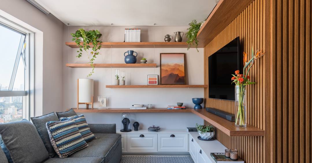 tendências decoração sala 2025