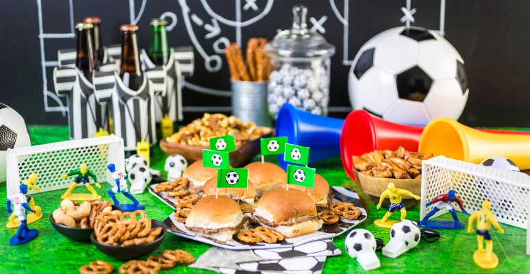 como decorar sala para assistir jogo de futebol