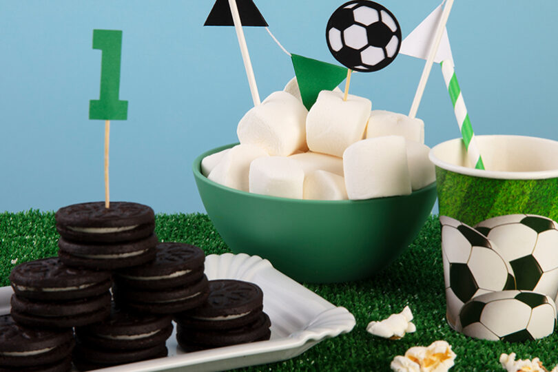 ideias criativas para festa de futebol em casa