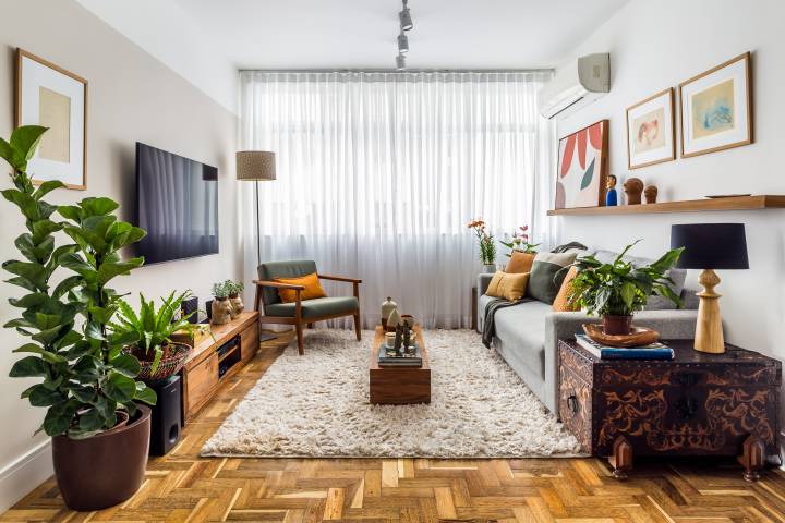 iluminacao com trilho para sala