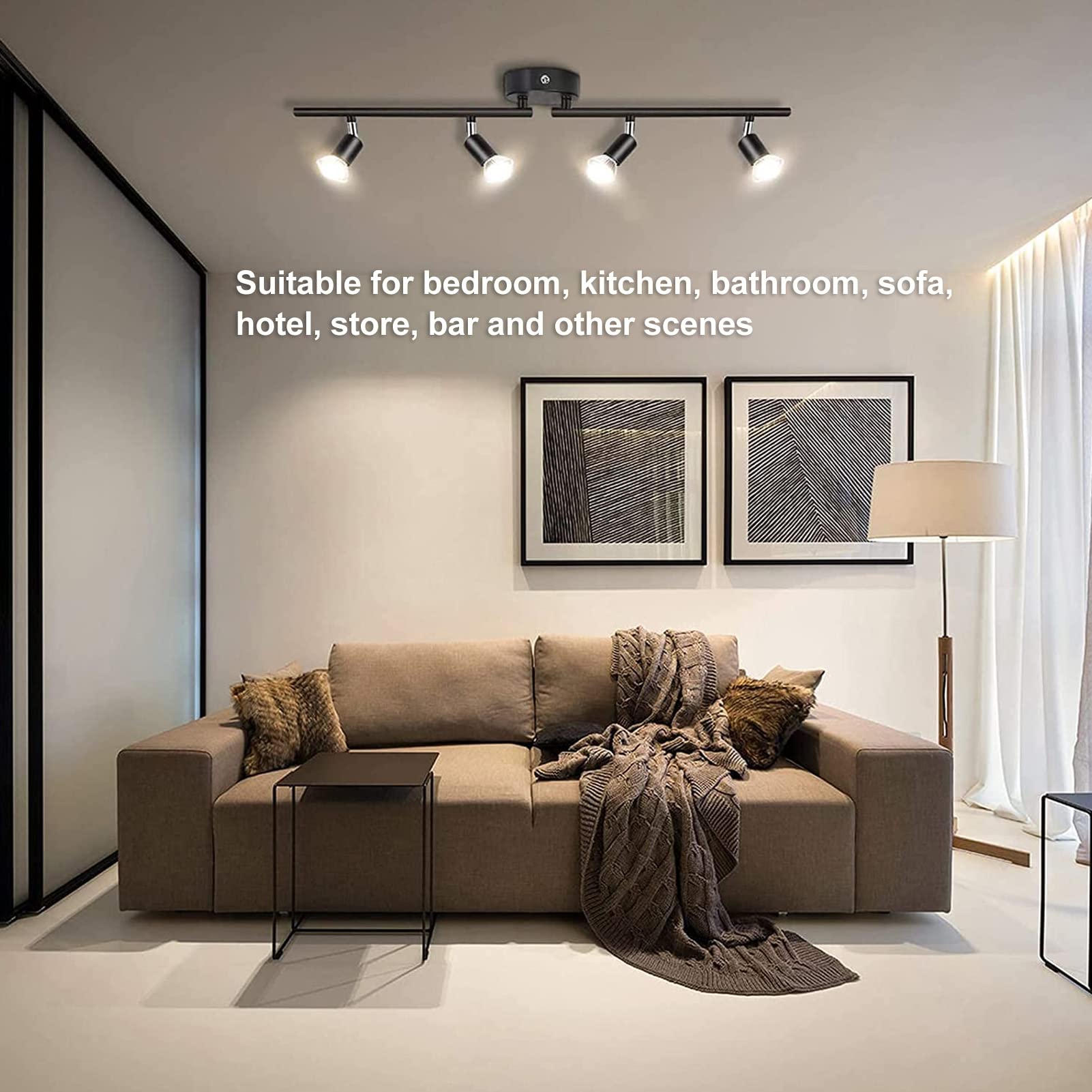 como instalar iluminação em trilho na sala