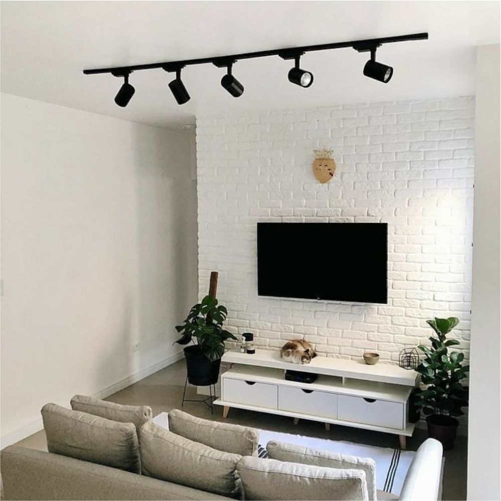 iluminacao com trilho para sala