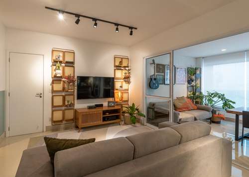 como instalar iluminação em trilho na sala