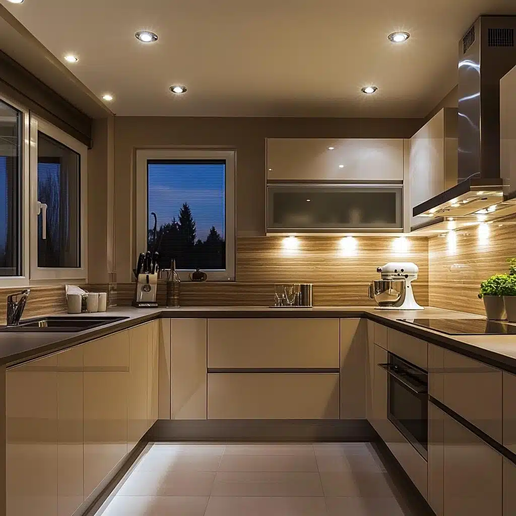 tipos de iluminação para cozinha moderna