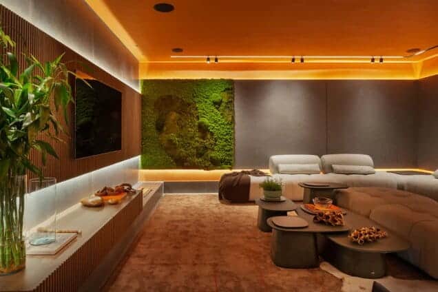 luminárias para luz indireta em casa