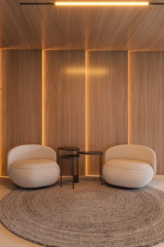 como fazer iluminação indireta na sala