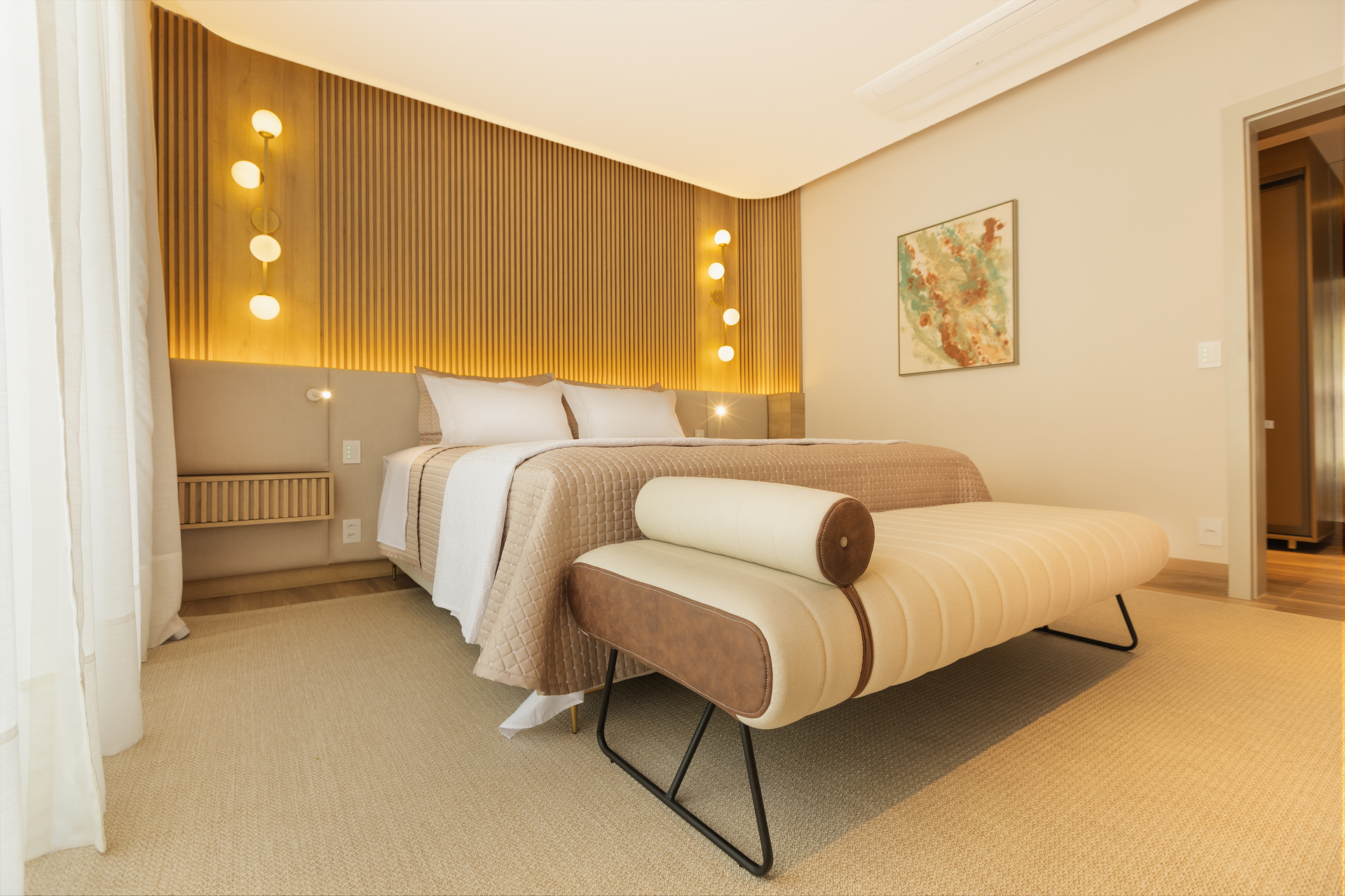 iluminacao indireta quarto casal