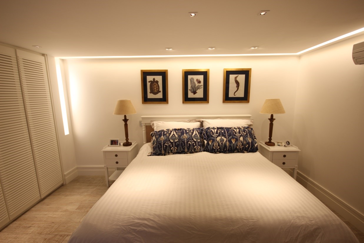 iluminação indireta quarto casal conforto visual