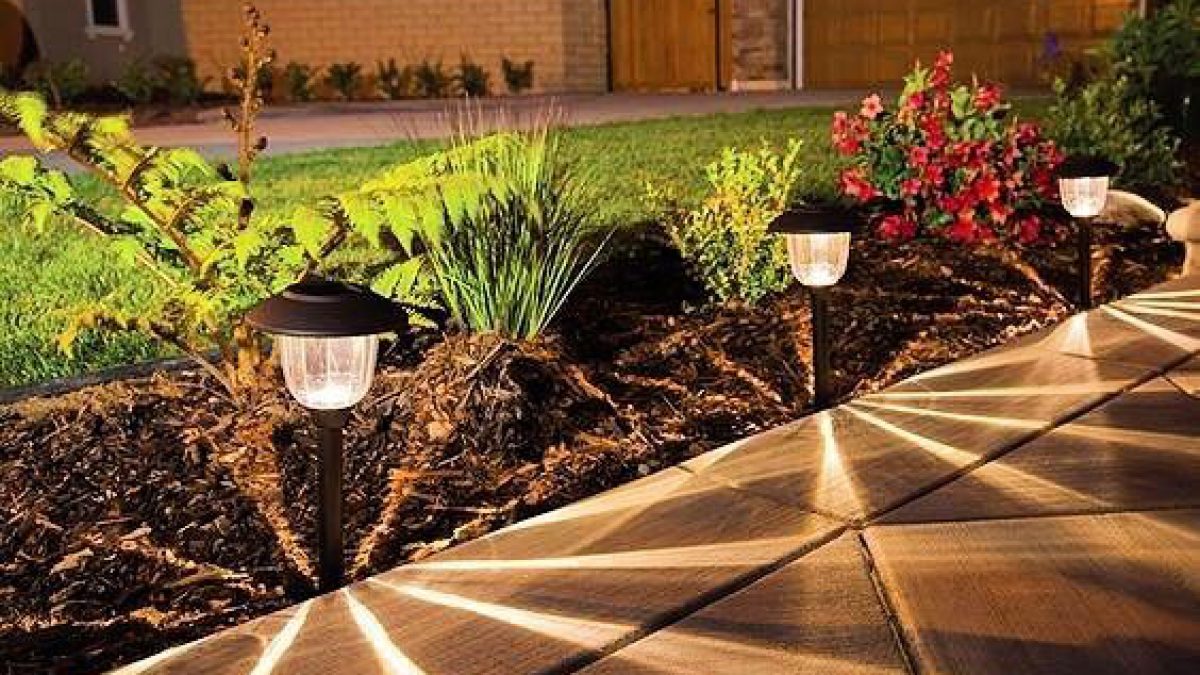 iluminacao para jardim externo