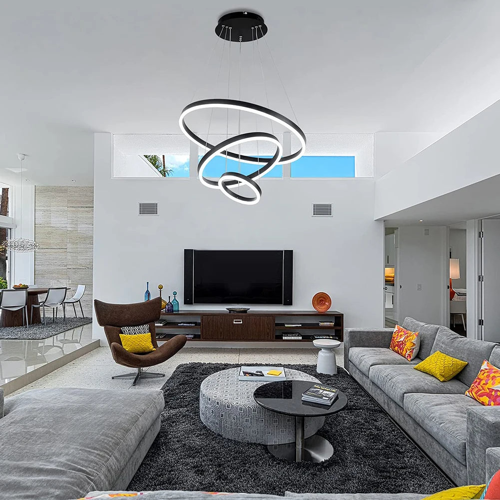 lustre de cristal para sala de jantar moderna