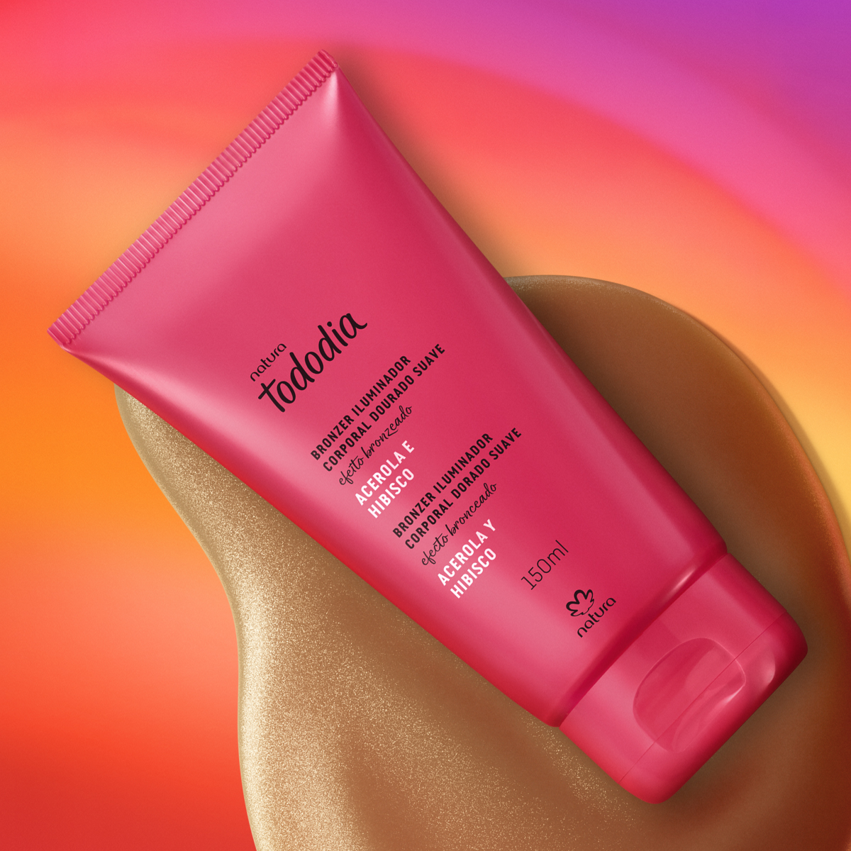 iluminador corporal que não transfere