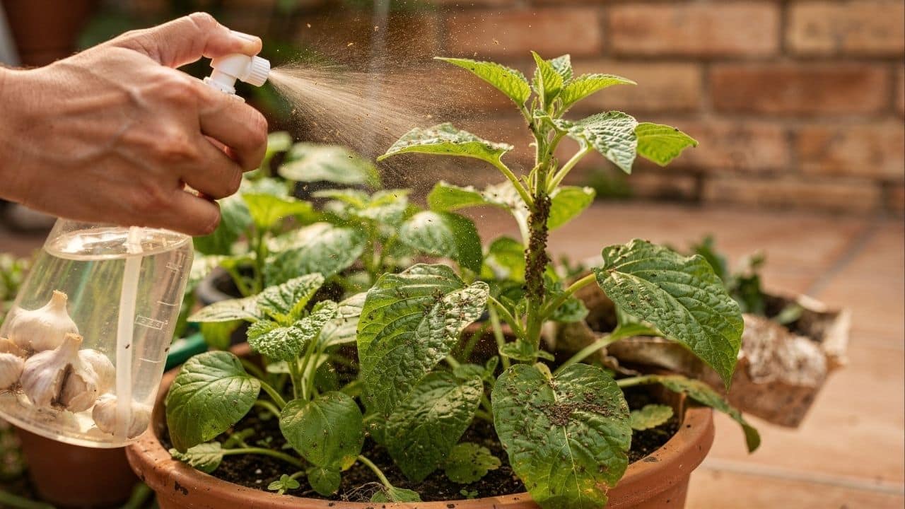 controle de pragas com ingredientes caseiros