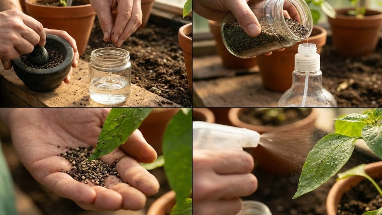 inseticida de alho e cebola para lagartas