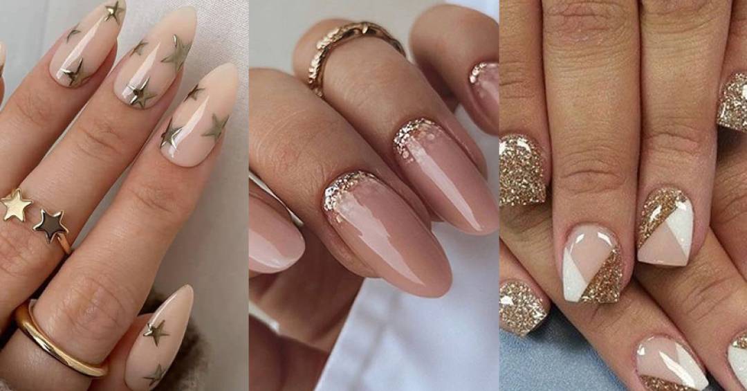 5 ideias de unhas curtas para o Ano Novo