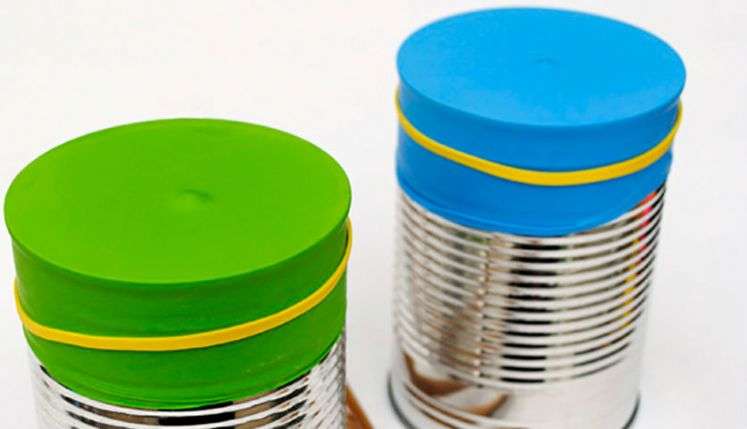 instrumentos musicais feitos de reciclados