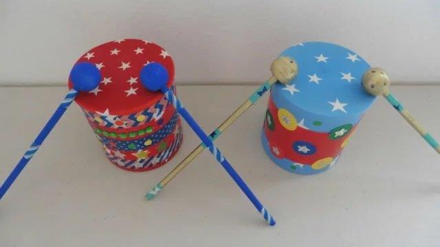 5 Instrumentos de Percussão Reciclados para Fazer em Casa