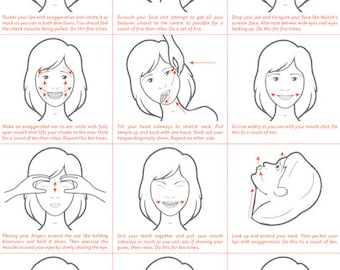 Guia Completo de Exercícios de Ioga Facial para Cada Região do Rosto