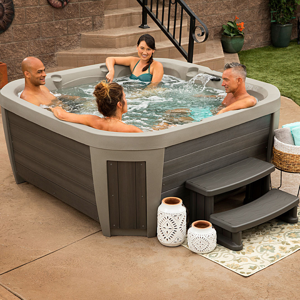 tipos de banheira de hidromassagem