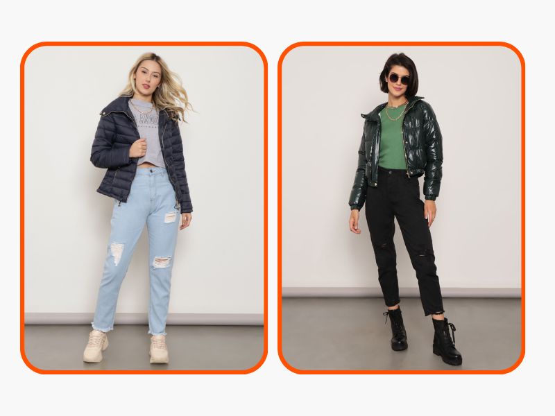 jaqueta bomber feminina